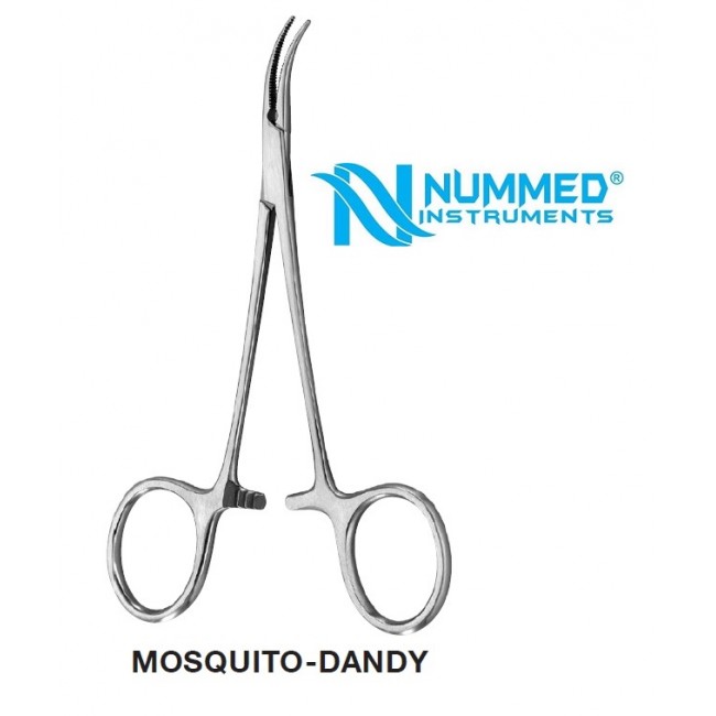 Mosquito-Dandy Forceps,(Curved Sideways),12 cm